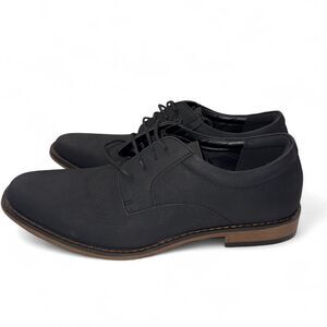 Perry-ellis Men's Black and Grey Oxfords